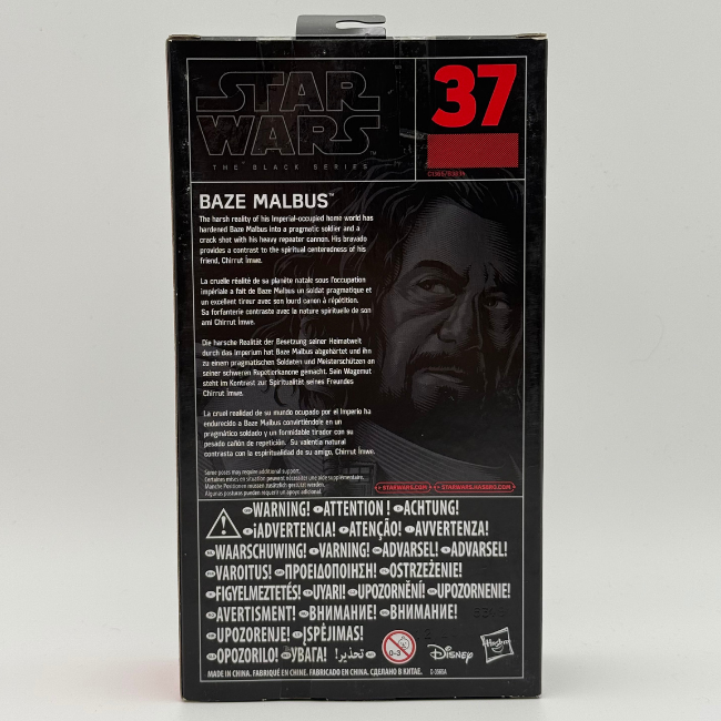 Star Wars Black Series Baze Malbus Action Figure