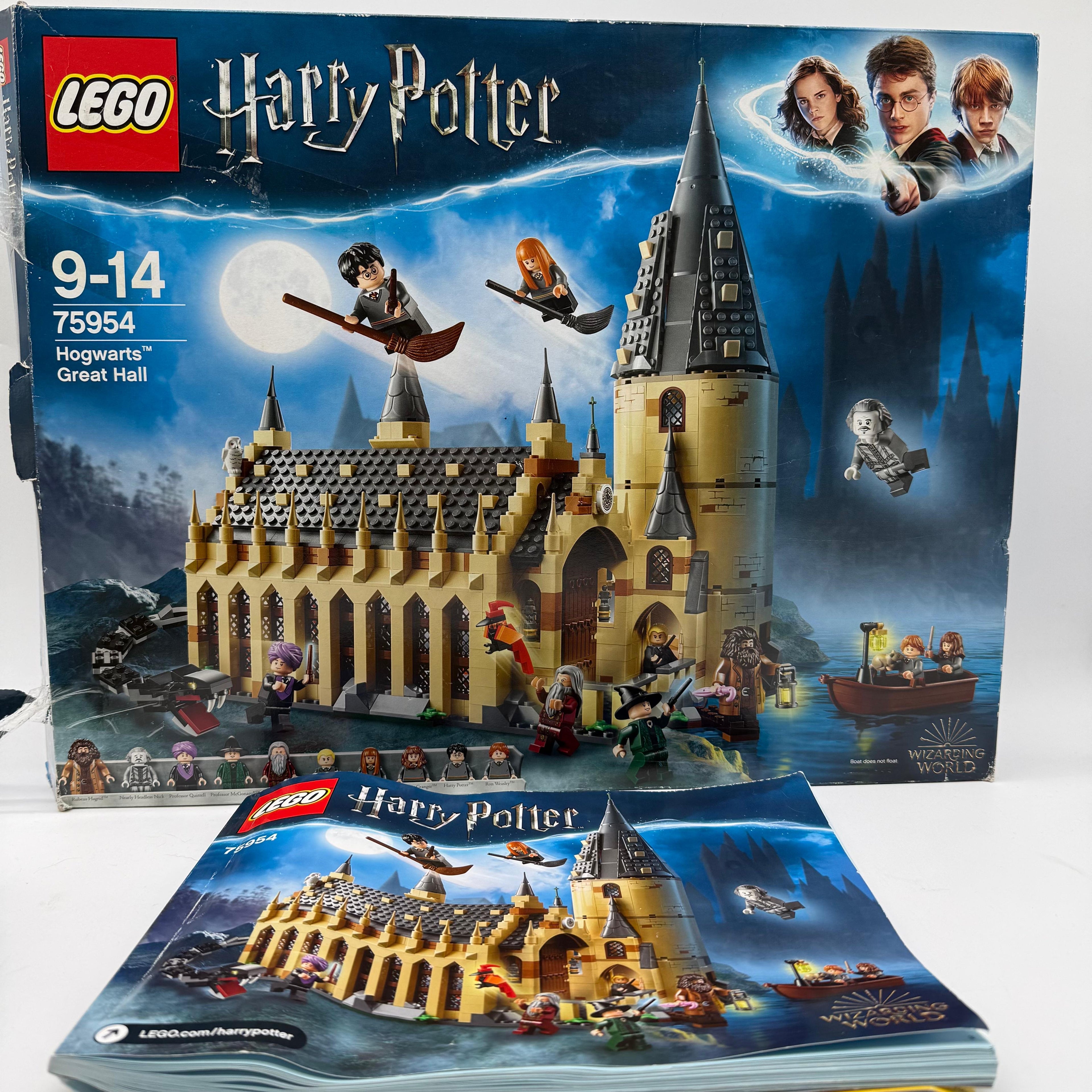 LEGO Harry Potter The Great Hall 75954 Complete Boxed Set