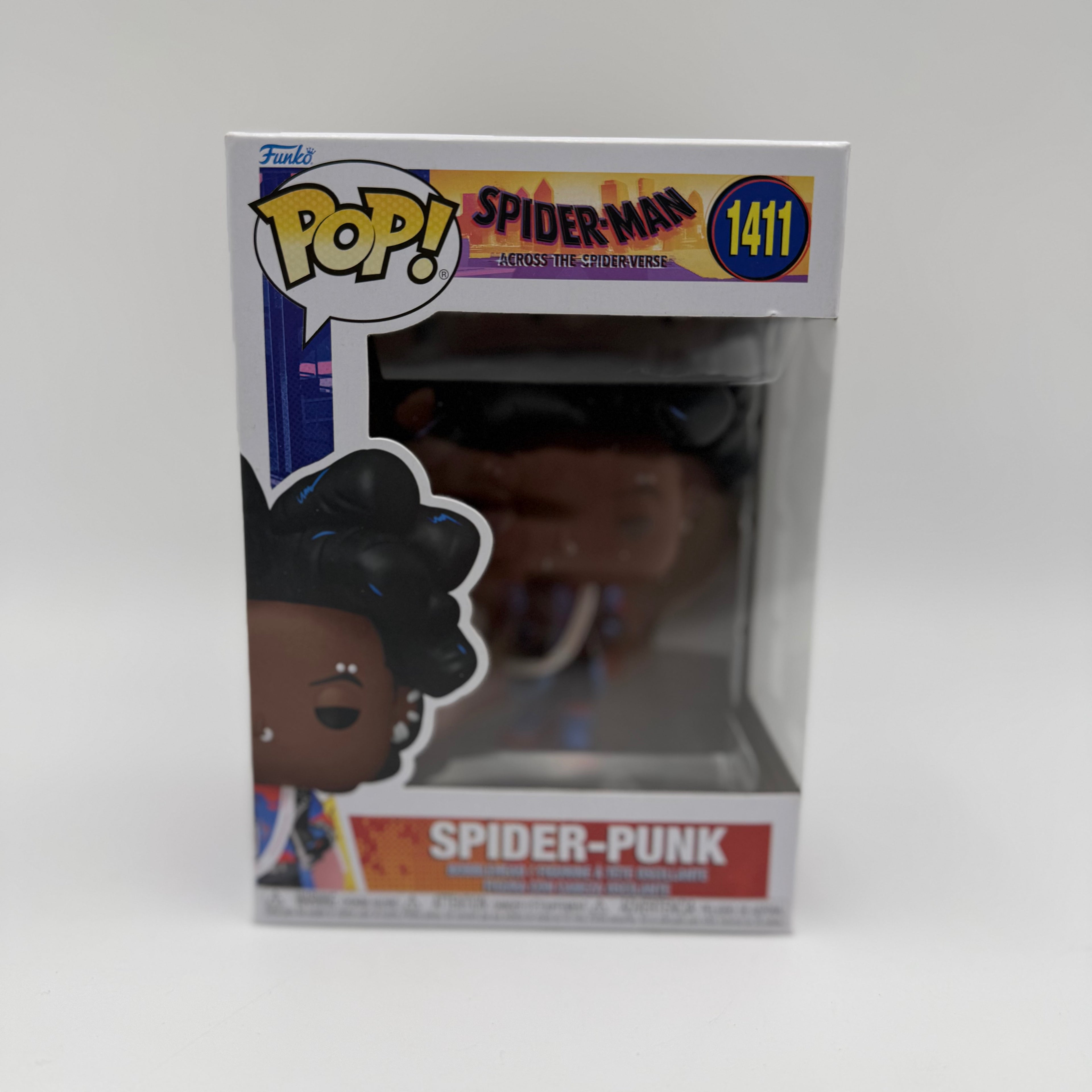 Marvel Funko Pop Spider-punk 1411 Boxed