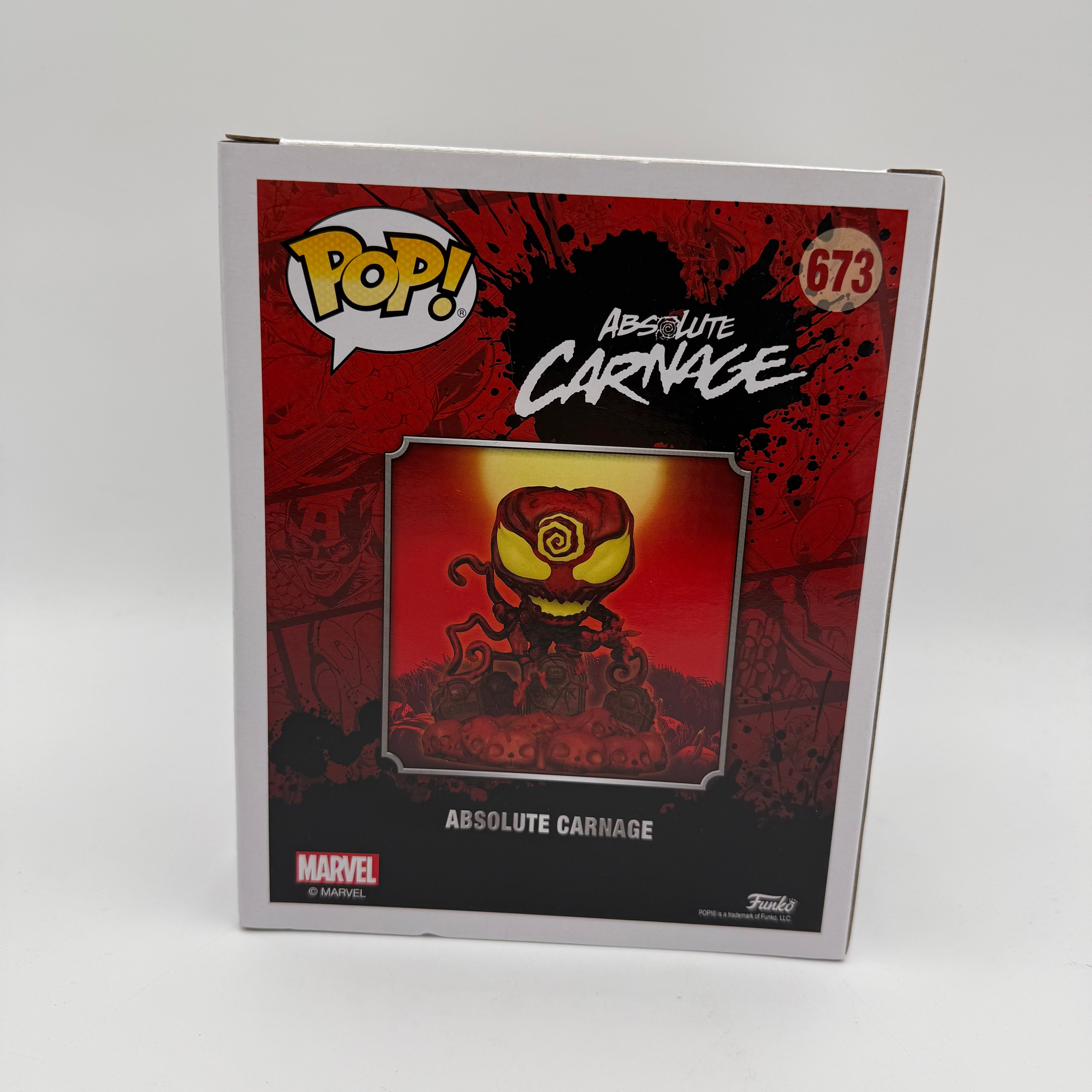 Marvel Funko Pop Absolute Carnage 673 Boxed
