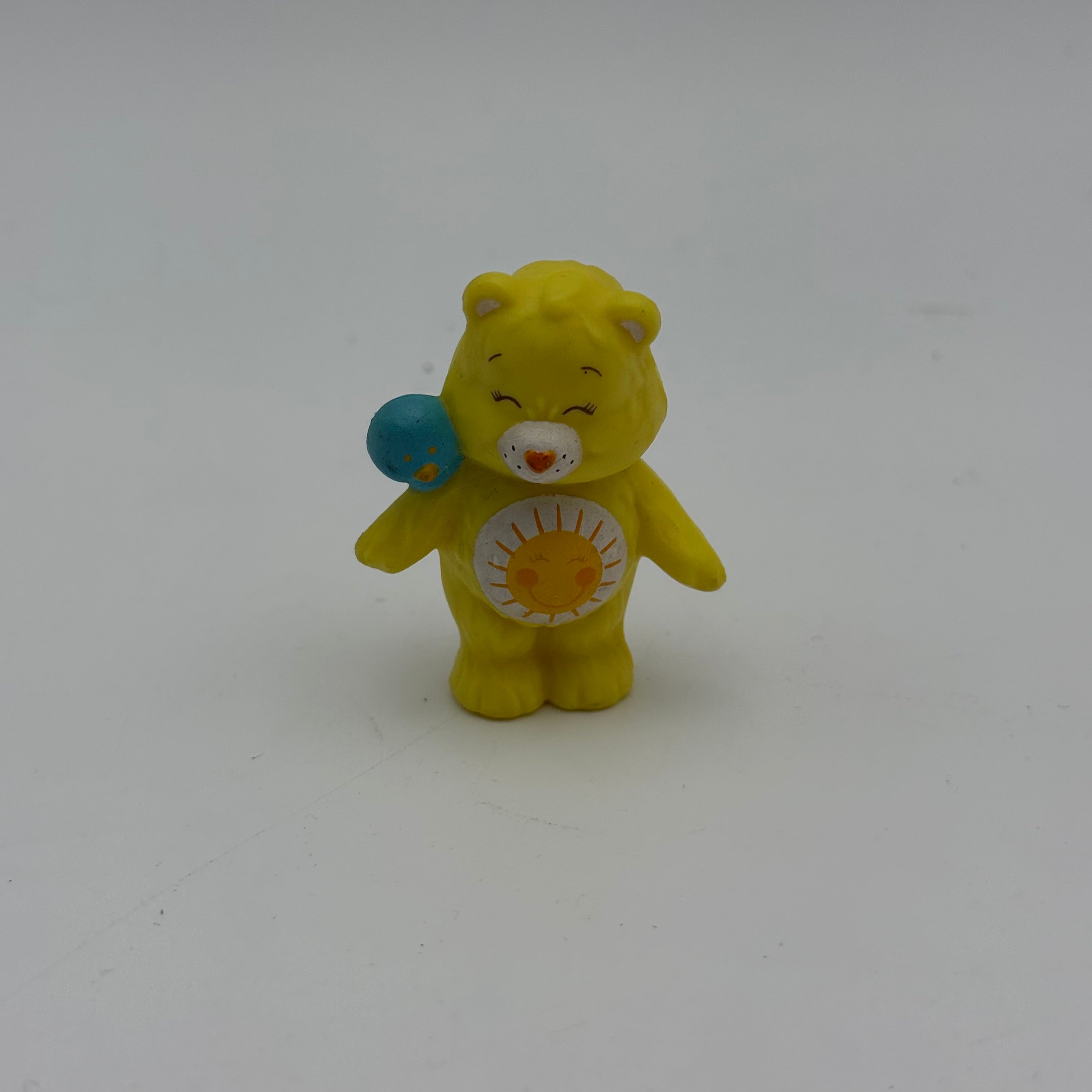 Kenner 1984 Care Bears Funshine Bear  PVC Mini Figure