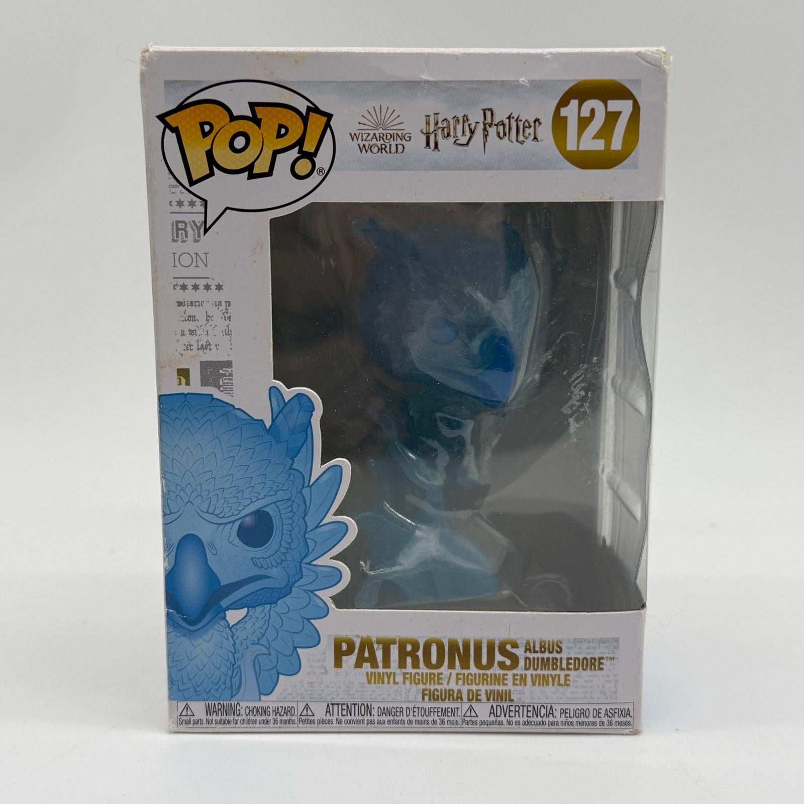 Harry Potter Funko Pop Dumbledore Patronus 127 Bobblehead Figure