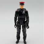 Action Force 1982 Palitoy Vintage Black Major Red Shadows Action Figure