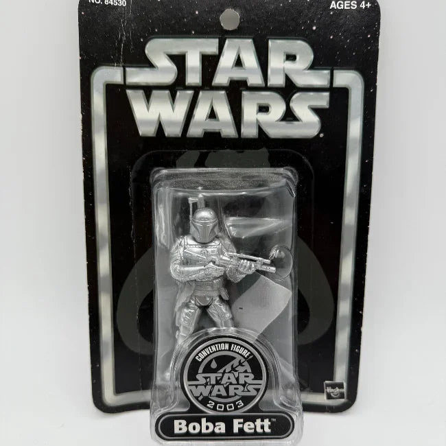 Star Wars 2003 Convention Silver Boba Fett