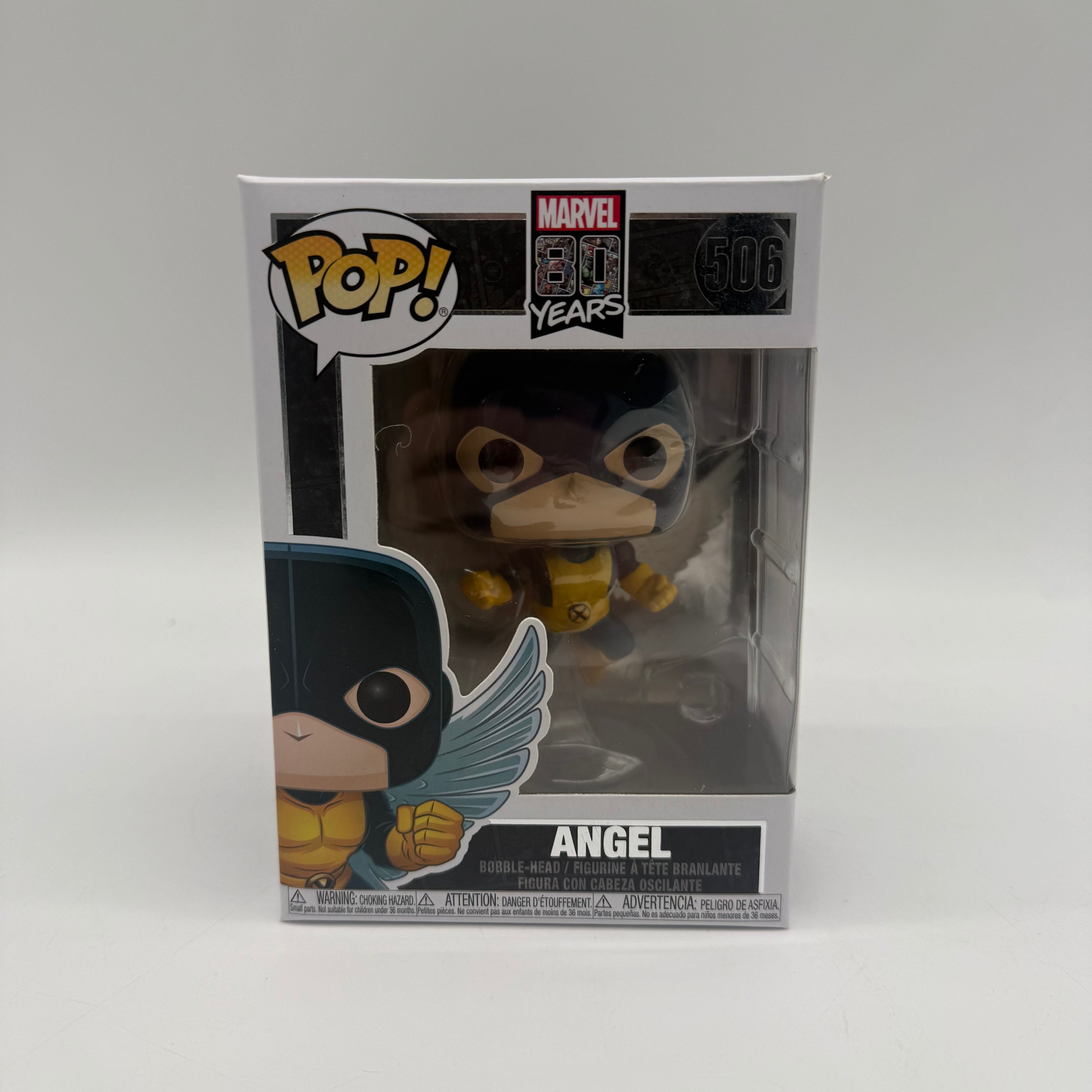 Marvel 80 Years Angel 506 Funko Pop Boxed