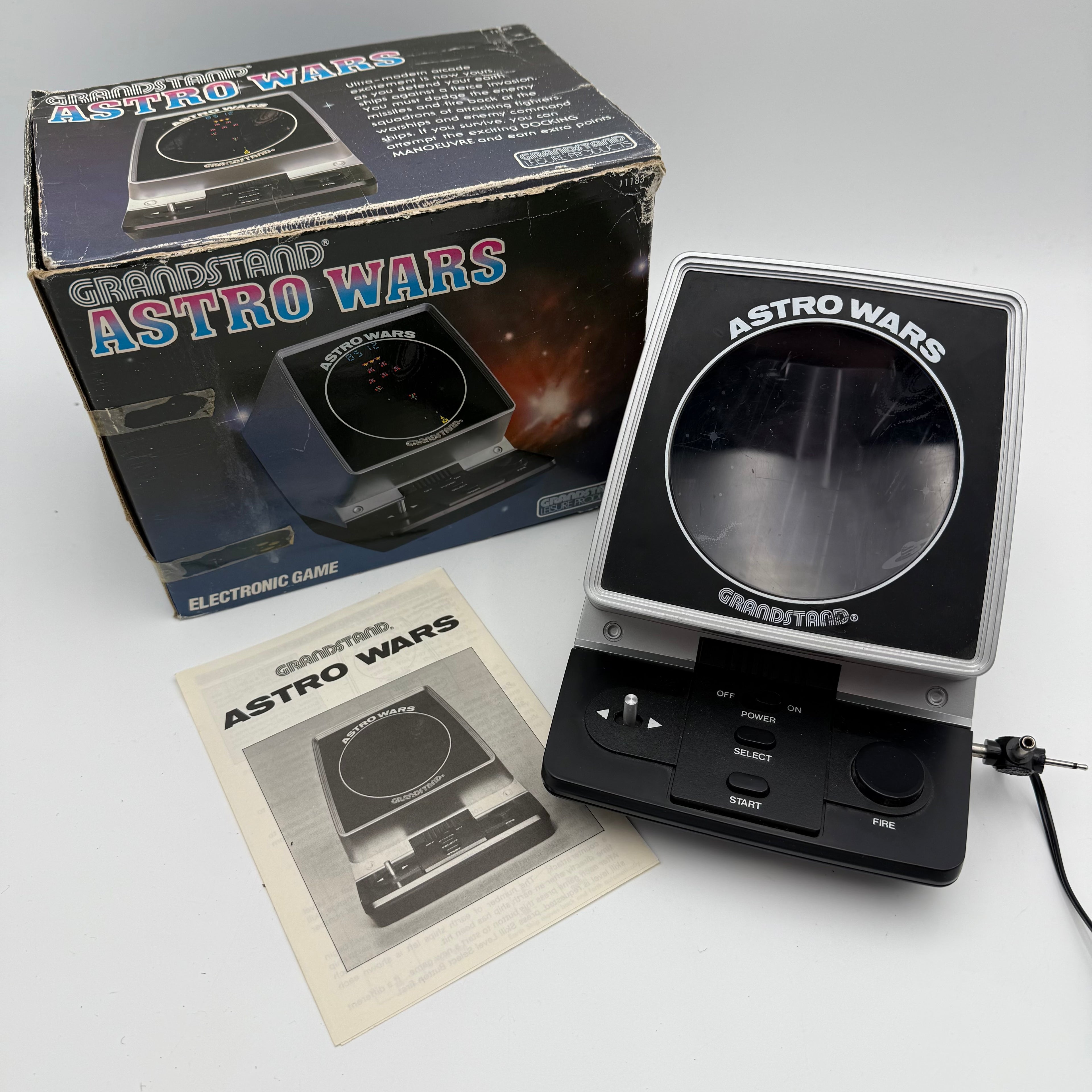Grandstand Astro Wars 1981 - Working and Boxed!