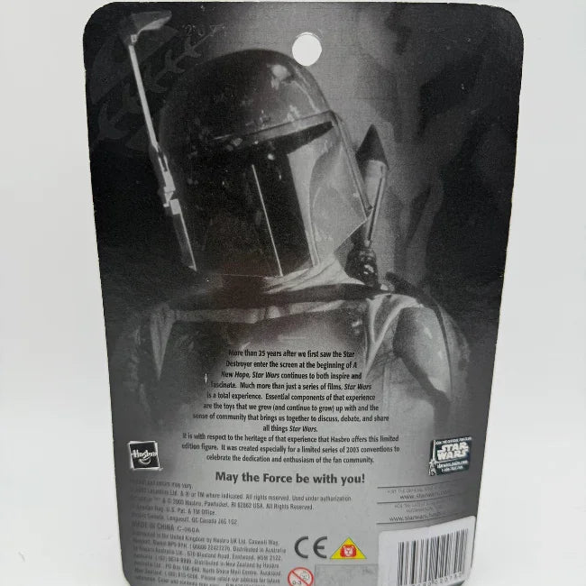Star Wars 2003 Convention Silver Boba Fett