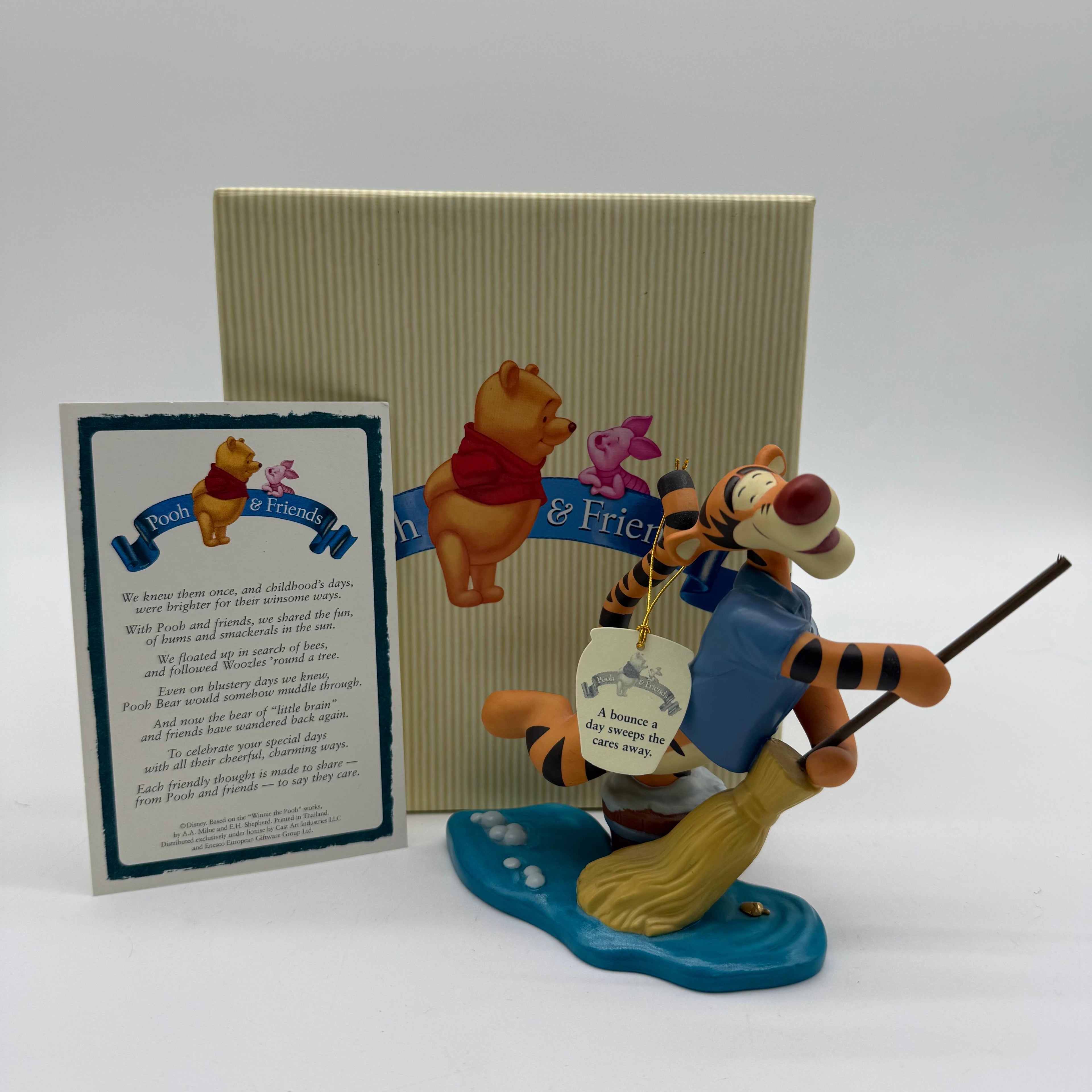 Disney Pooh & Friends ‘A bounce a day sweeps the cares away’ Figurine - VCG