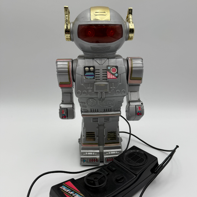Robot Vintage 1980s Playwell Walk-A-Tron - Untested