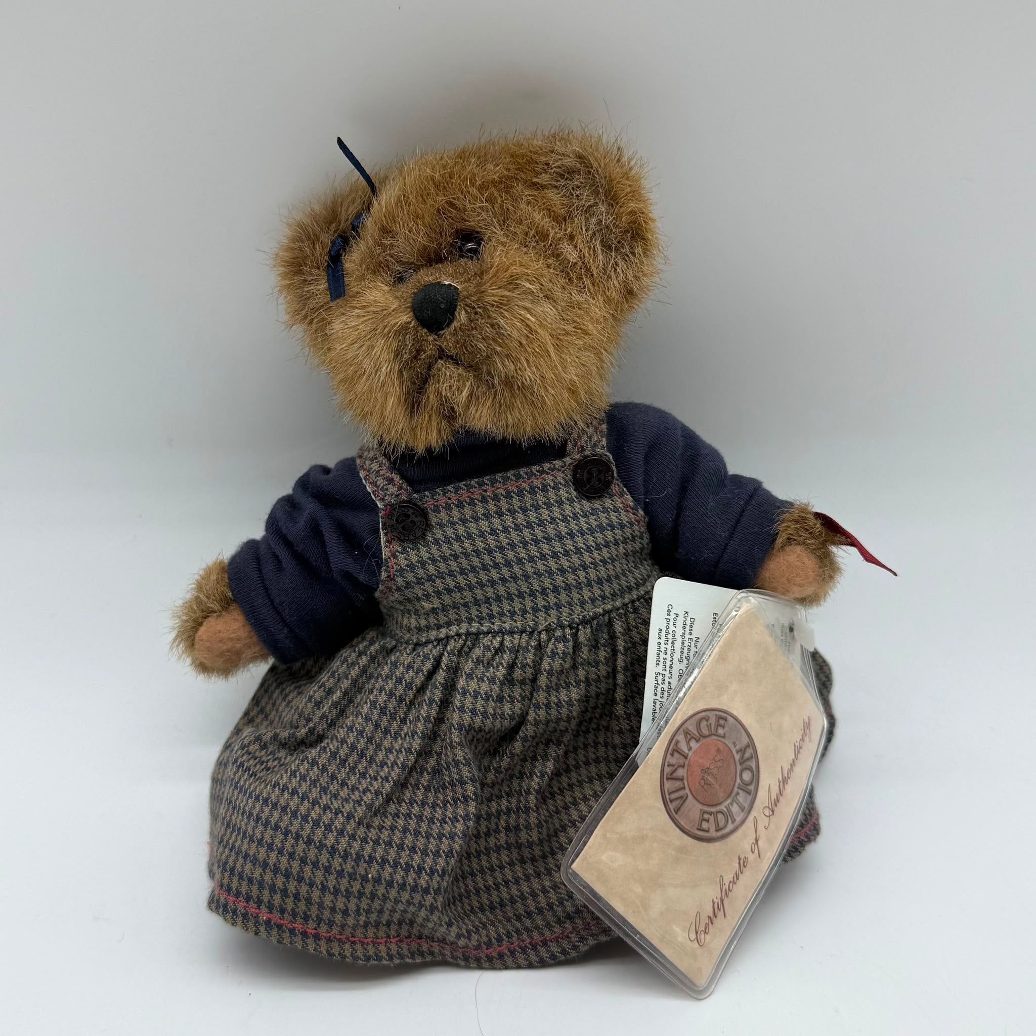 Vintage Russ Berrie Daphne Bear Soft Toy