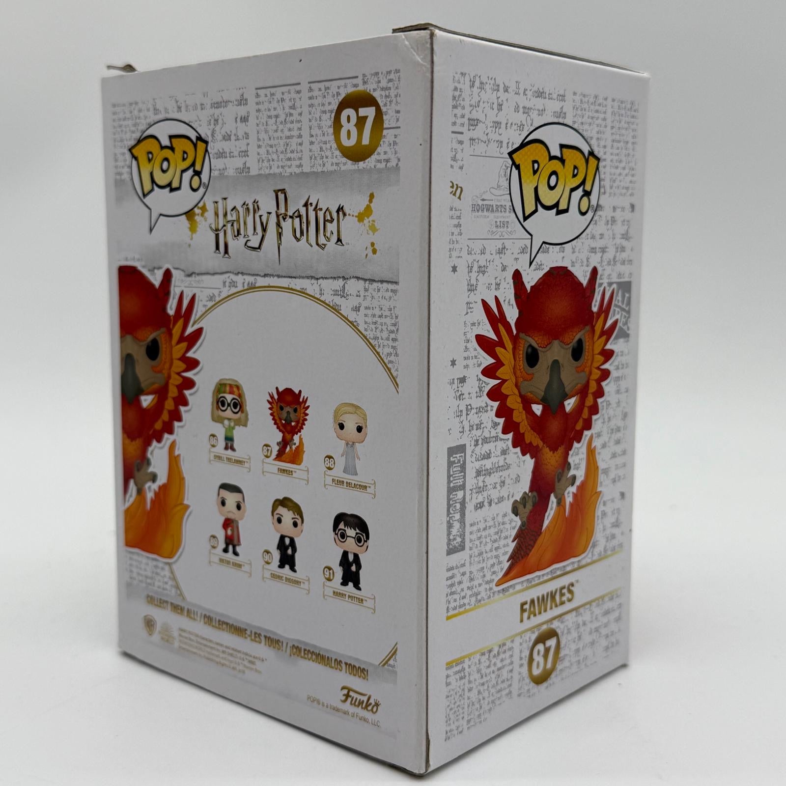 Harry Potter Funko Pop Fawkes 87 Bobblehead Figure
