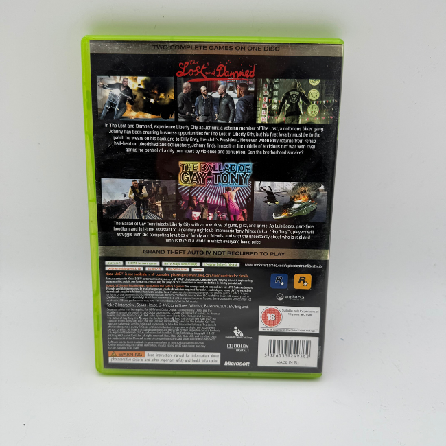 Xbox 360 Grand Theft Auto: Tales from Liberty City Video Games