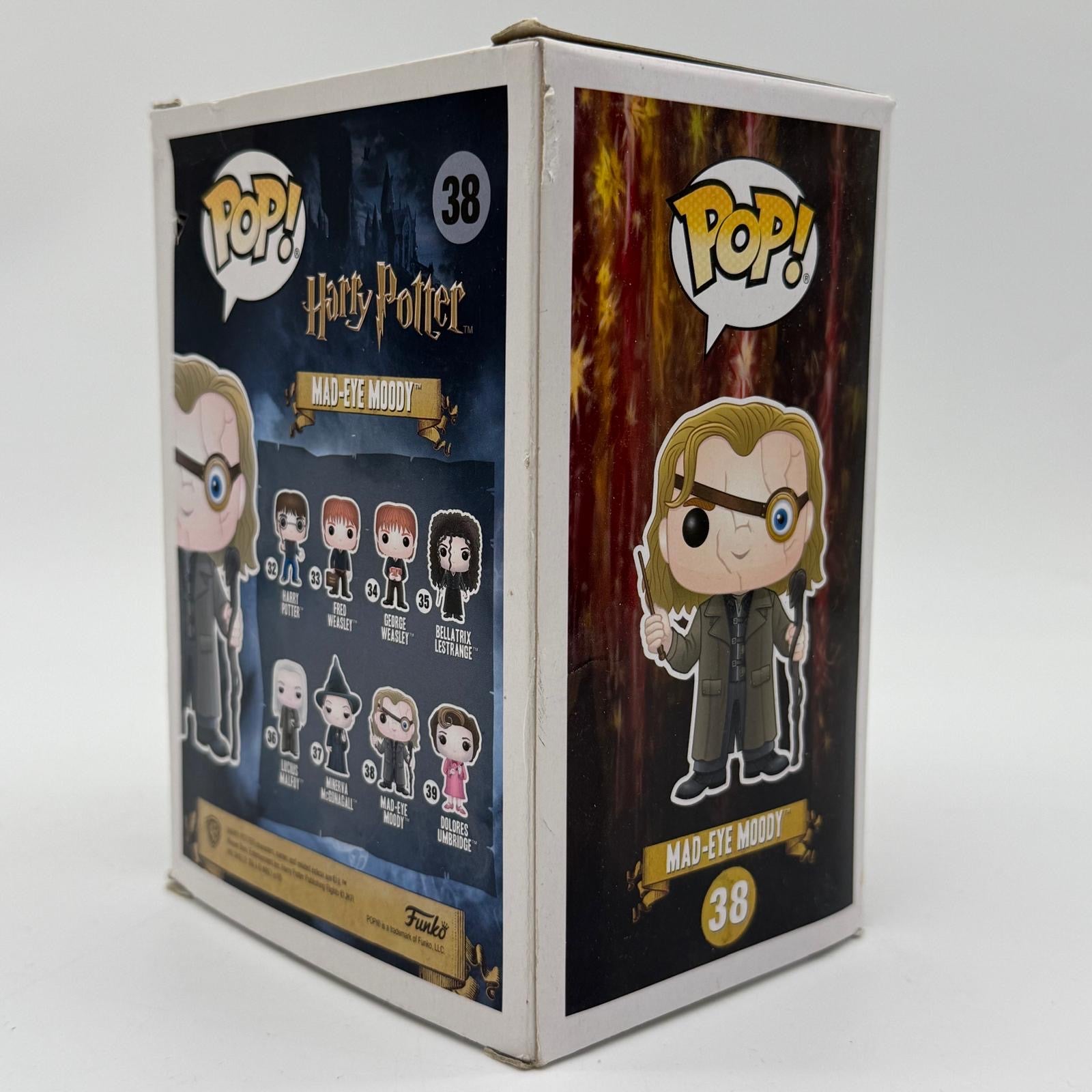 Harry Potter Funko Pop Mad Eye Moody 38 Bobblehead Figure