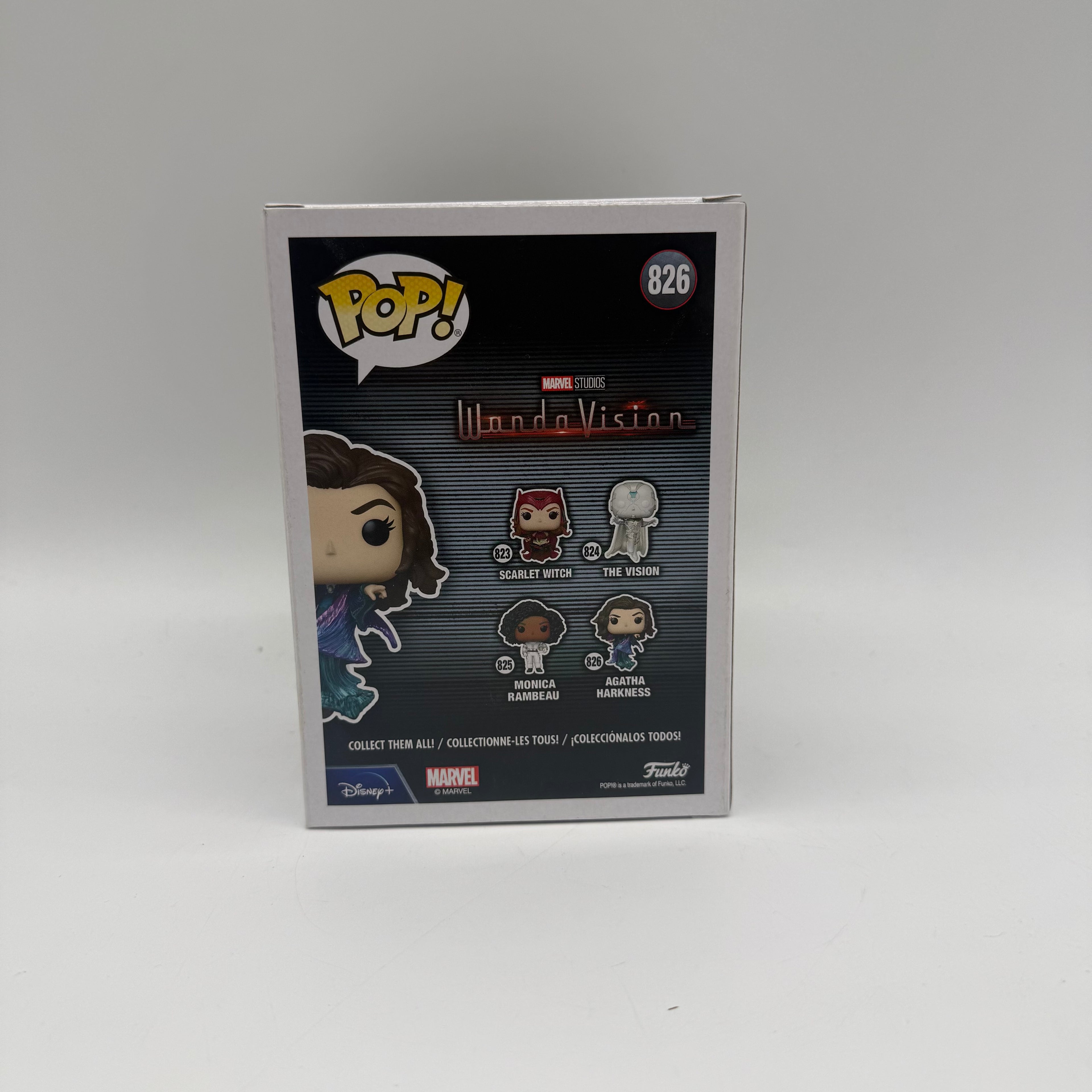 Marvel Wandavision Agatha Harkness 826 Funko Pop Boxed