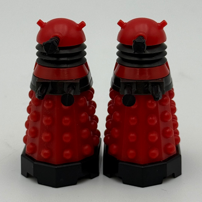 Doctor Who Character Building Red Drone Dalek Paradigm Mini Figures