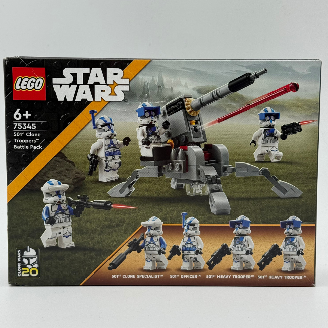 LEGO Star Wars 501st Clone Trooper Battle Pack 75345 Sealed Set