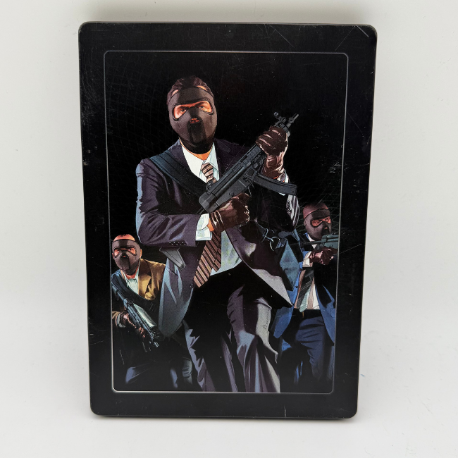 Xbox 360 Grand Theft Auto V Five Steel Book Video Game