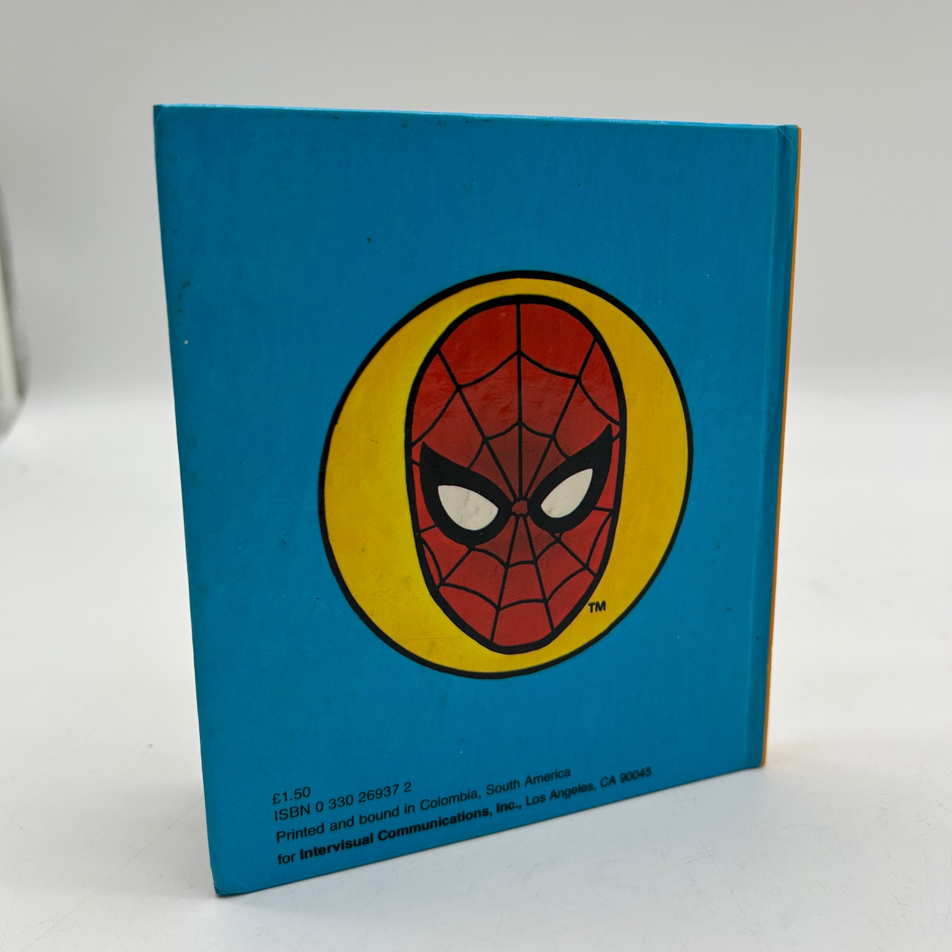 Spiderman 1982 Amazing Spiderman Pop-Up Book The Schemer Strikes