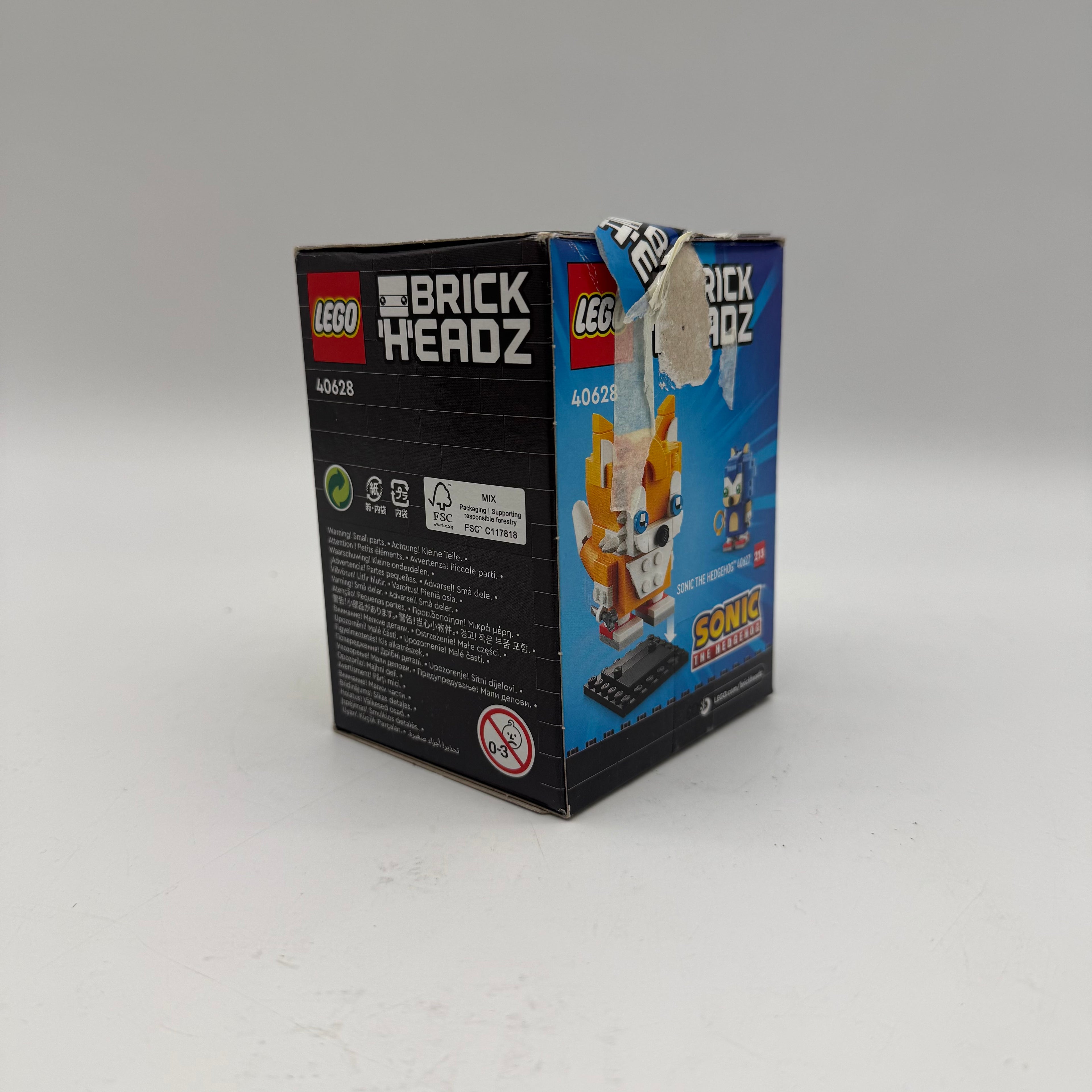 LEGO Brickheadz 40628 Miles Tails Power Boxed Complete