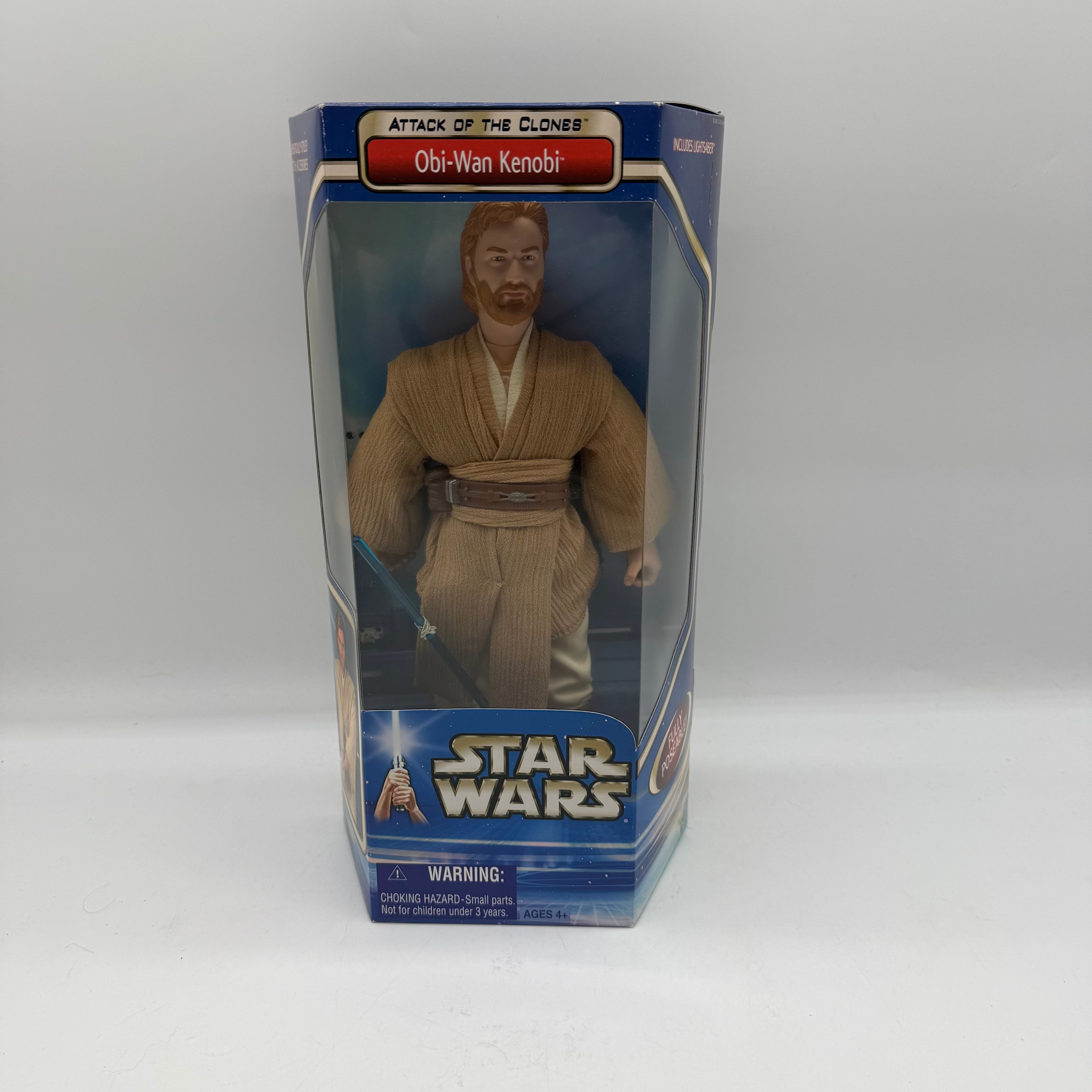 Star Wars 12 Inch AOTC Obi Wan Kenobi Action Figure