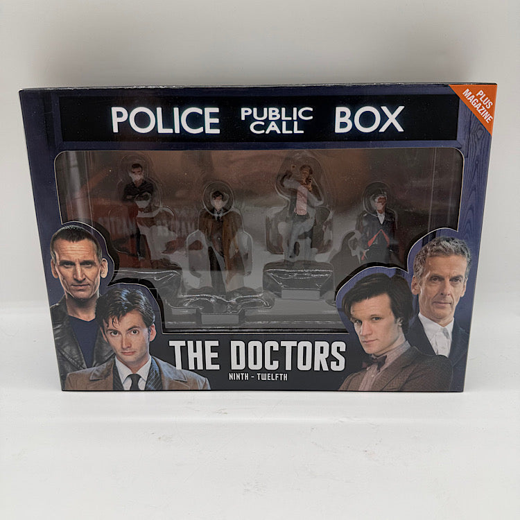 Doctor Who Eaglemoss The Doctors Ninth - Twelfth Collectors Set