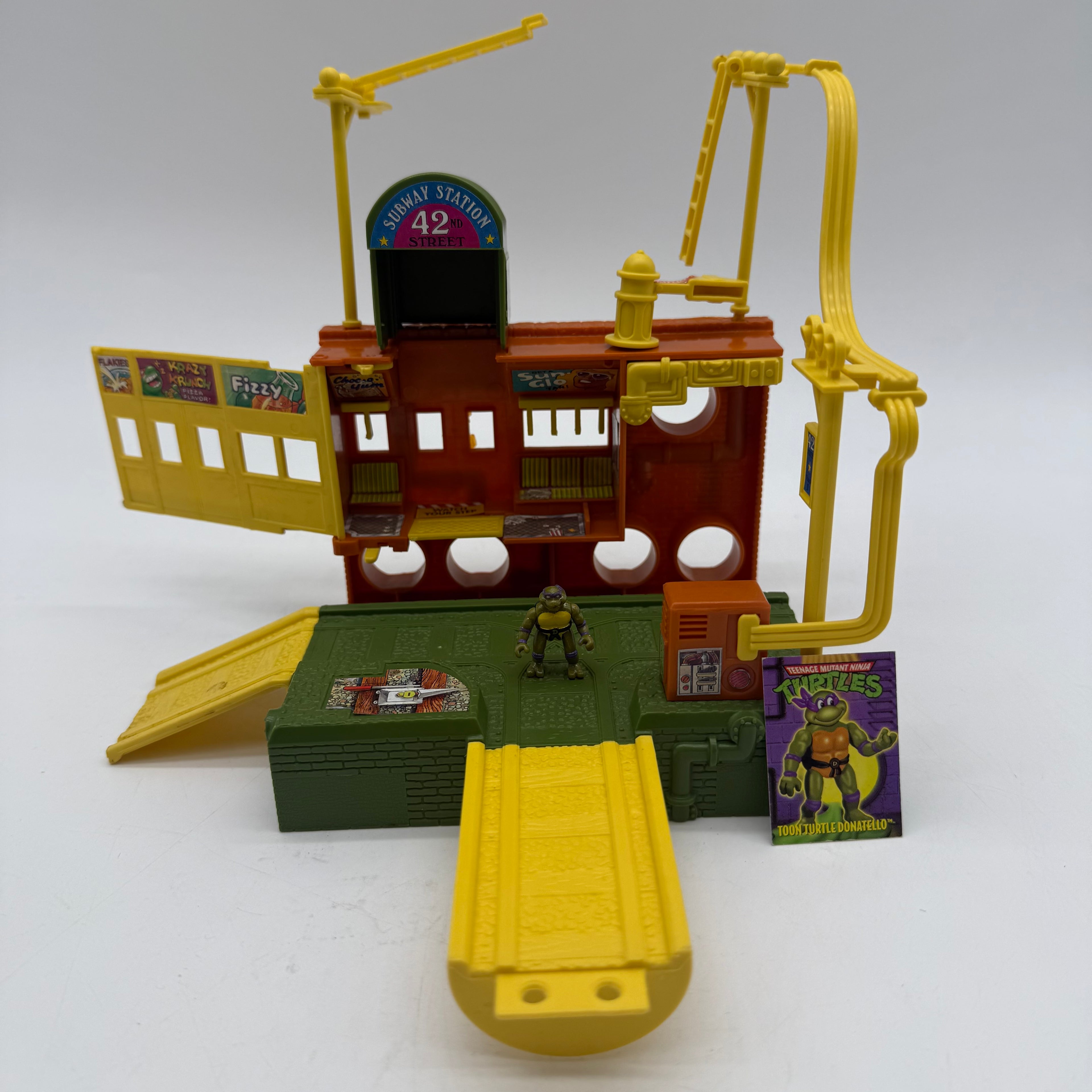 TMNT Turtles Micro Mutants Bodacious Battleset Sewer Wars