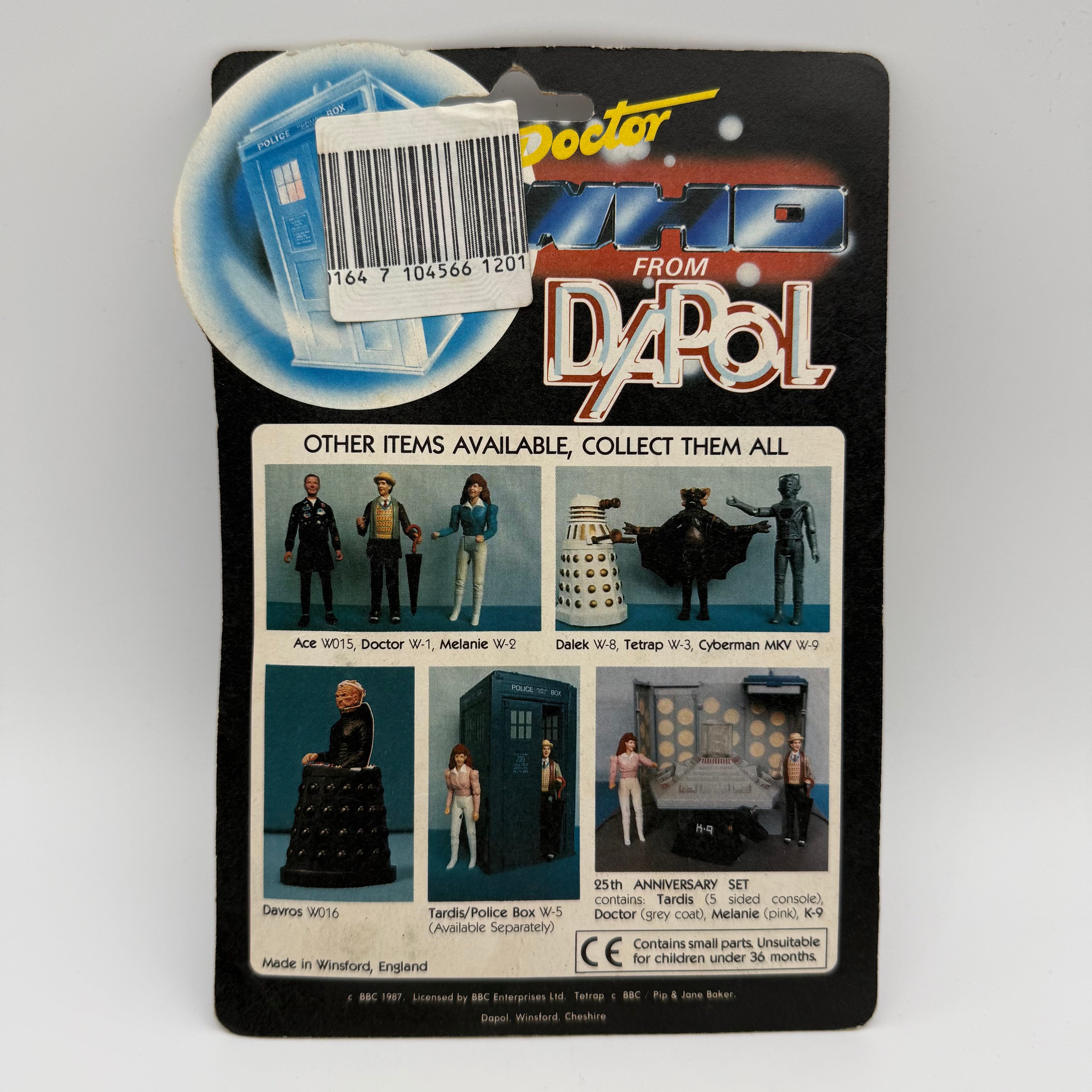 Dapol Doctor Who K-9 Action Figure Carded