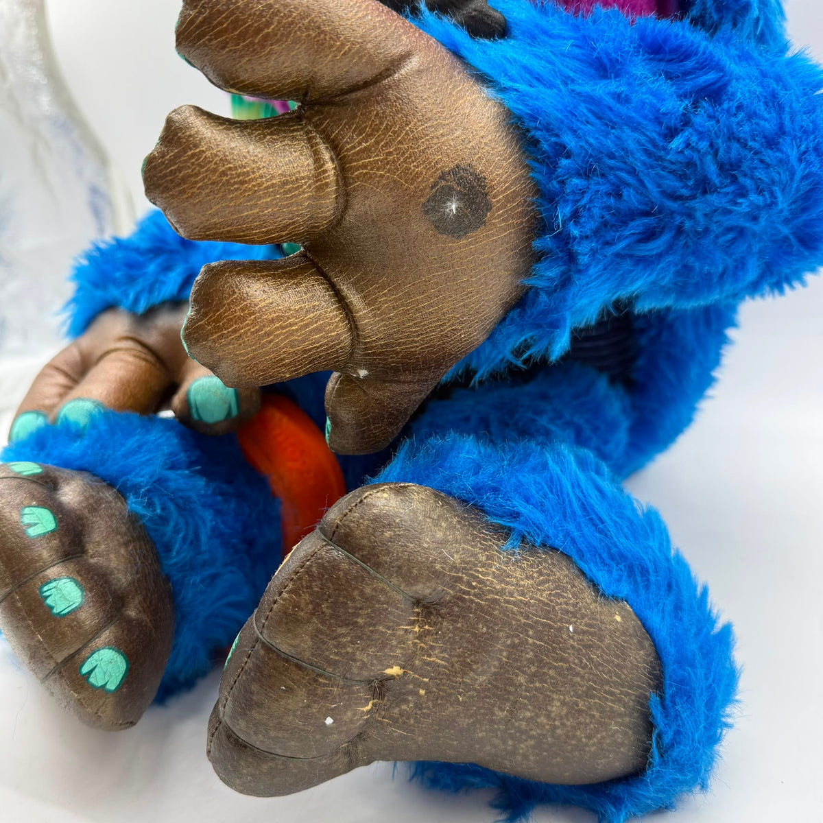 Vintage 1985 My Pet Monster Plushy with Handcuff
