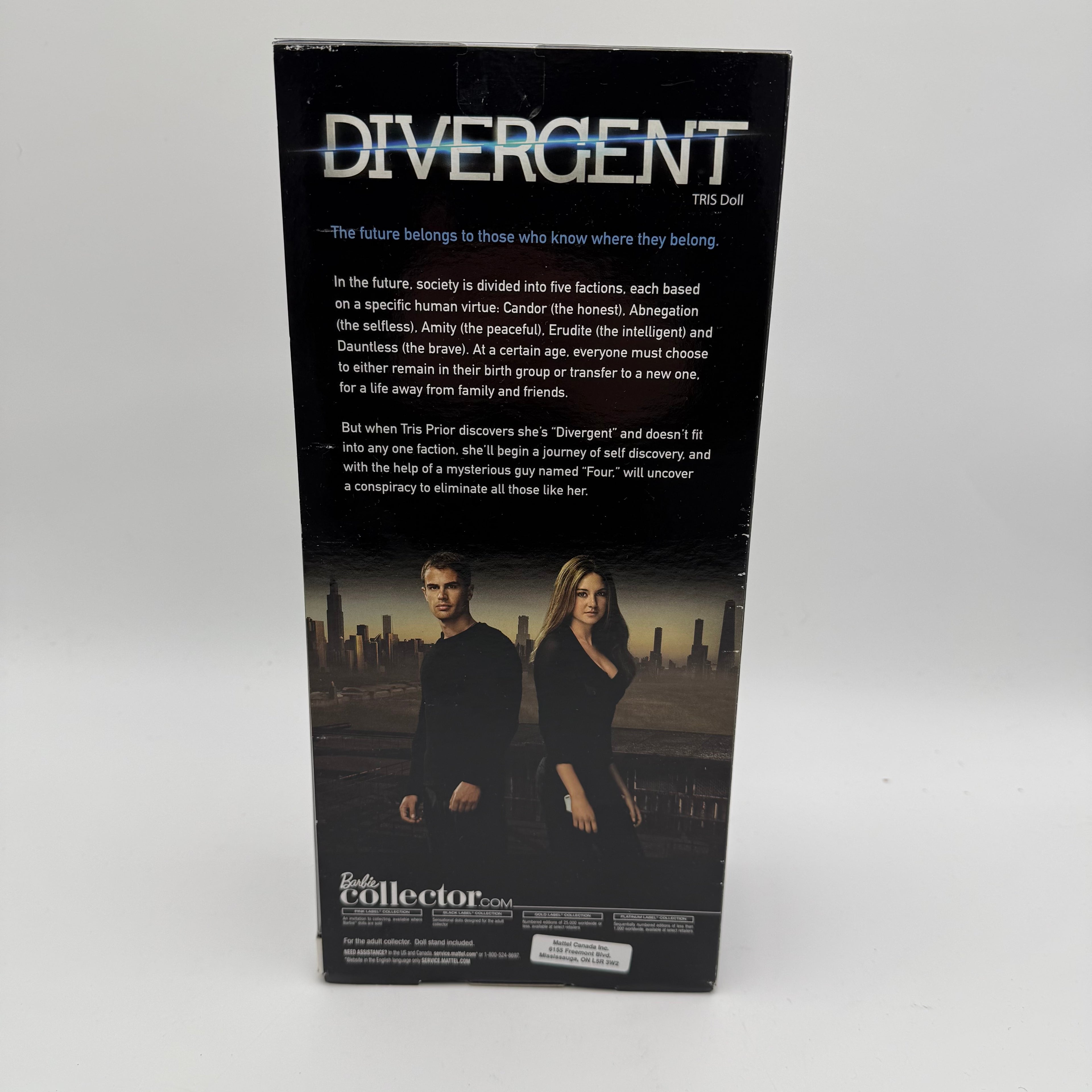 Barbie Black Label Divergent Triss Action Figure - Sealed