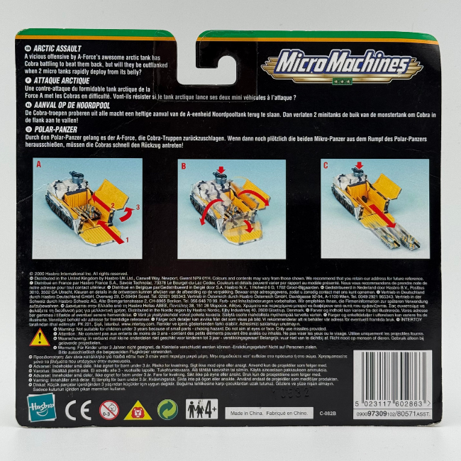 Micro Machines Arctic Assault Vehicle Playset