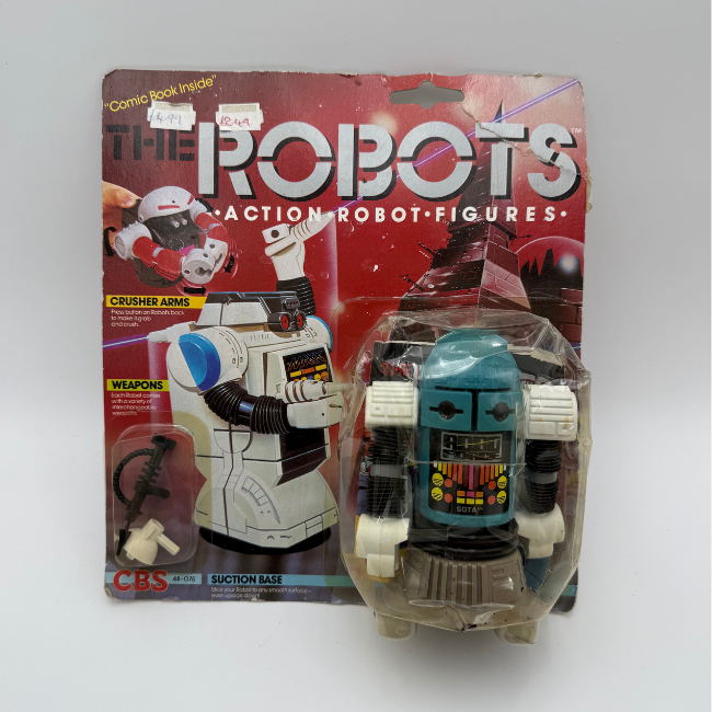 Robo Force Vintage 1984 S.O.T.A The Good Carded Robot