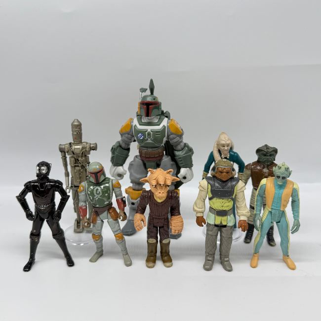 Star Wars Mixed Bounty Hunter Action Figure Bundle