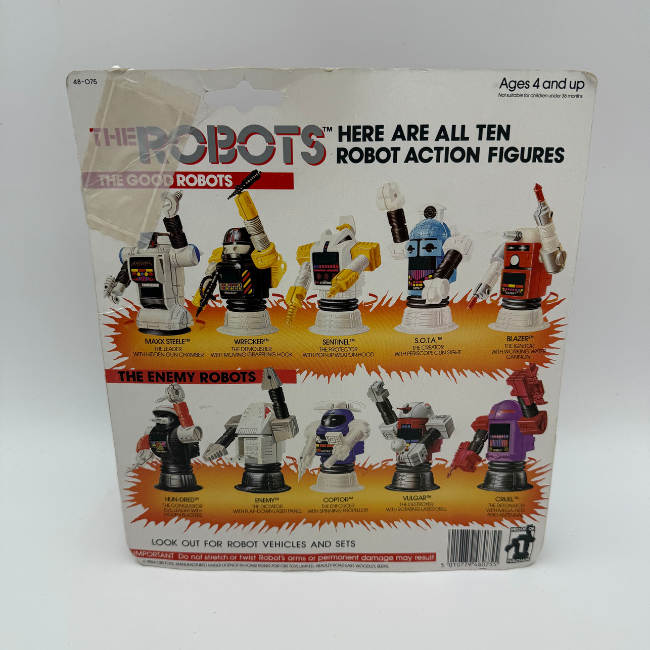 Robo Force Vintage 1984 S.O.T.A The Good Carded Robot