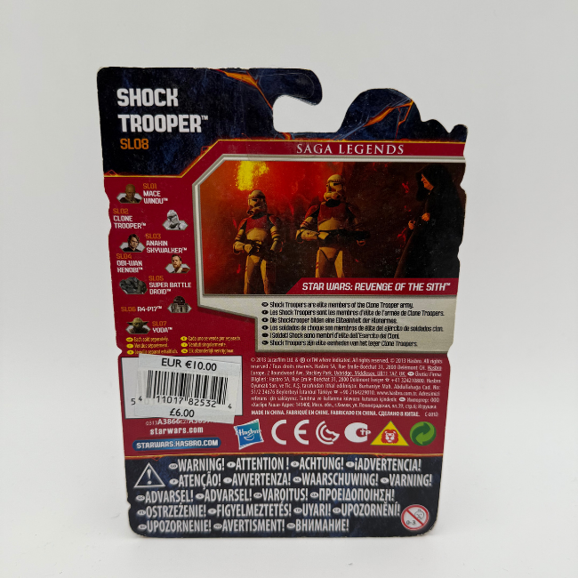 Star Wars Saga Legends Shock Trooper Action Figure