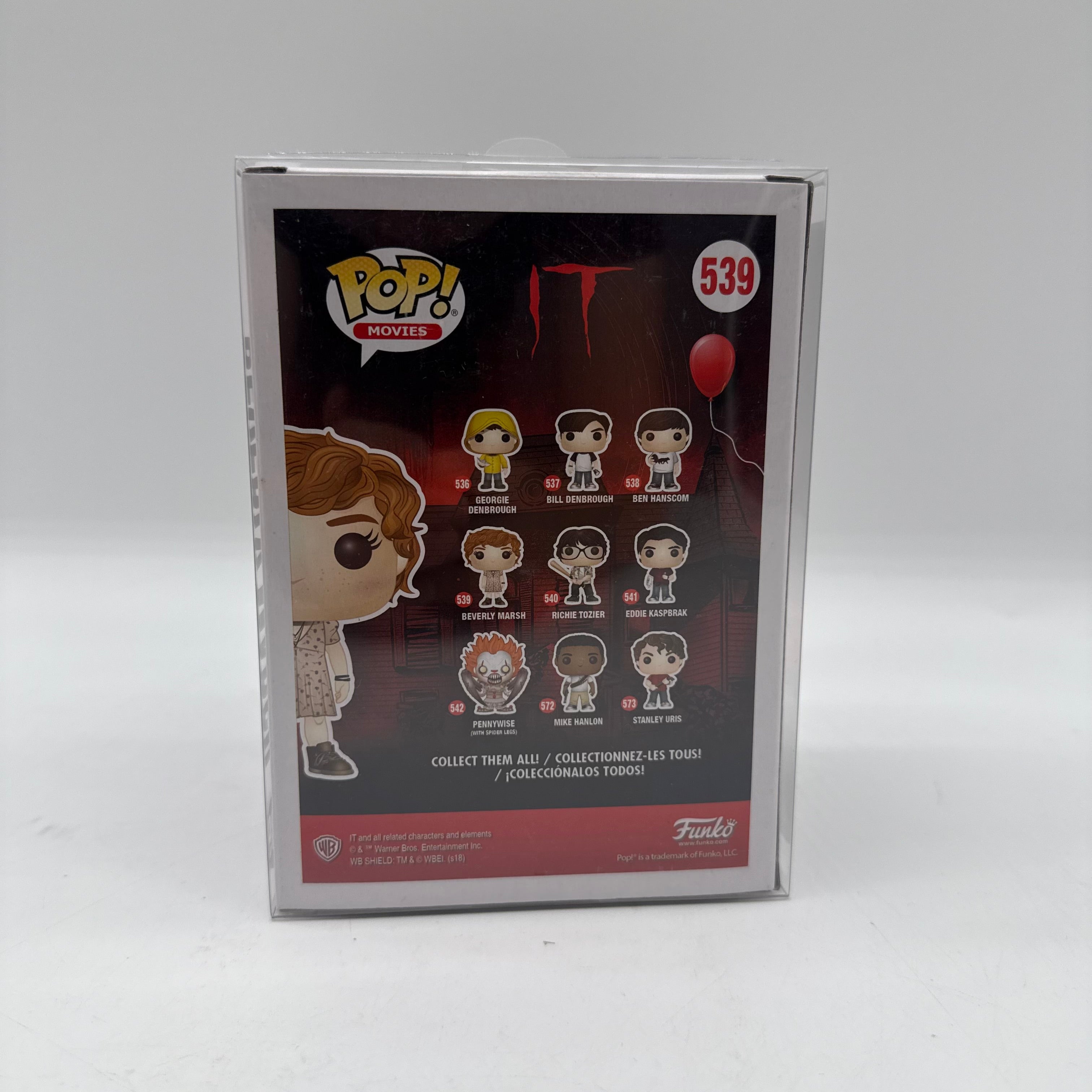 IT Funko Pop Beverly Marsh 539 Limited Chase + Protector