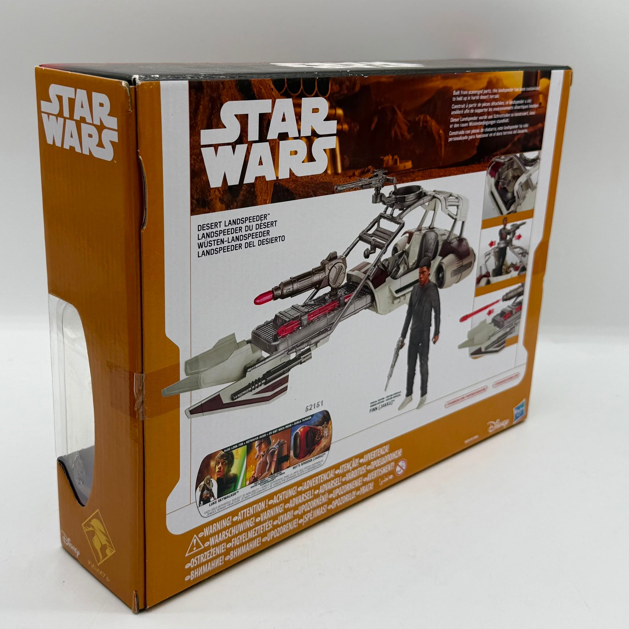 Star Wars Desert Landspeeder with Finn Playset