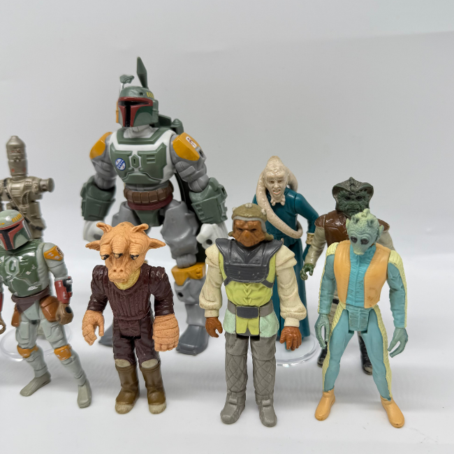 Star Wars Mixed Bounty Hunter Action Figure Bundle
