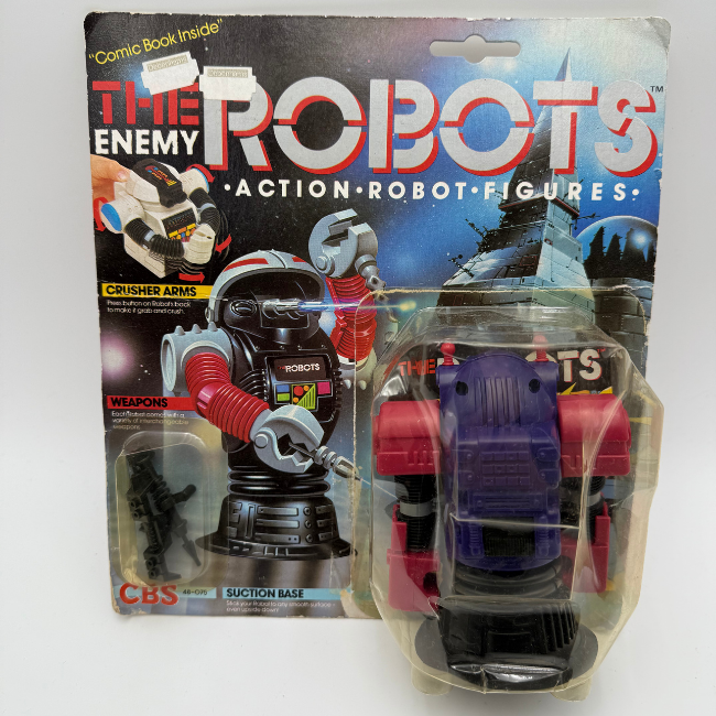 Robo Force Vintage 1984 Cruel The Enemy Carded Robot