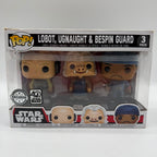 Star Wars Funko Pop Lobot, Ugnaught & Bespin Guard 3 pack