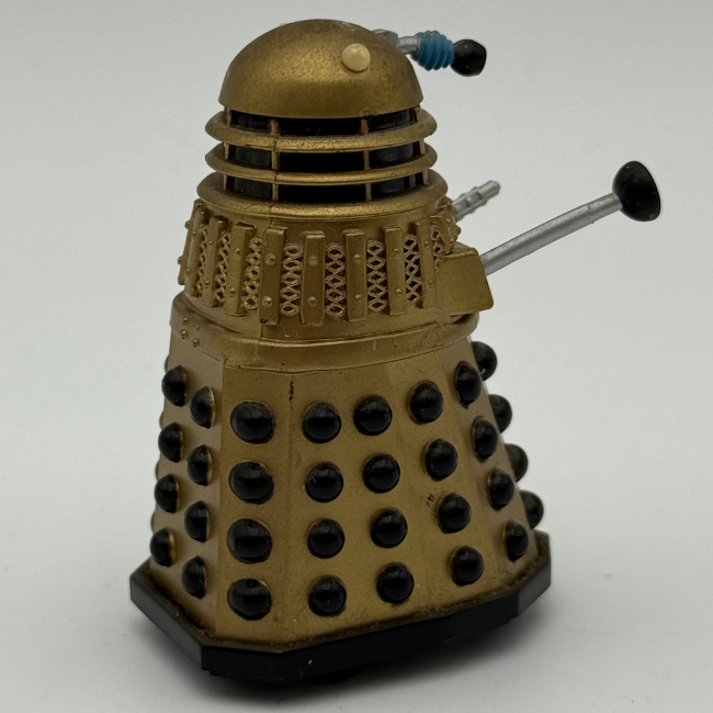 Doctor Who Gold Dalek Roll-A-Matic Action Figure