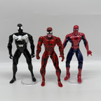 Spiderman Marvel Legends Spiderman, Carnage & Venom 90s Action Figures