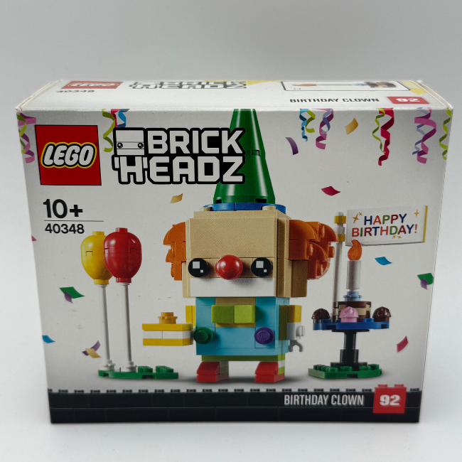 LEGO Brickheadz Birthday Clown 40348 Set
