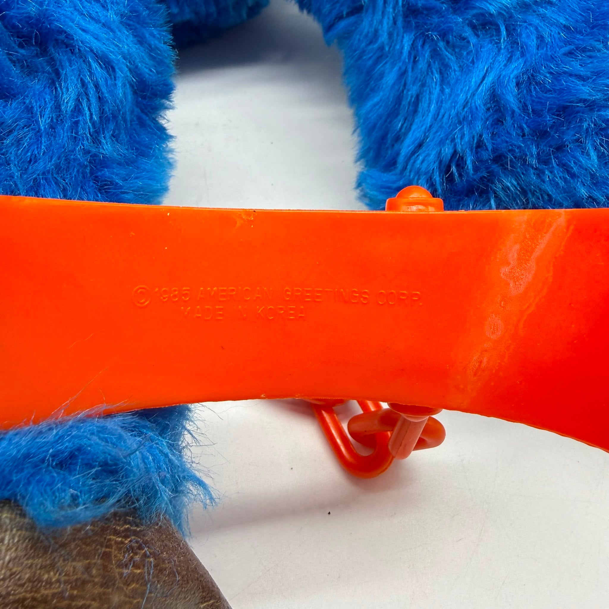 Vintage 1985 My Pet Monster Plushy with Handcuff