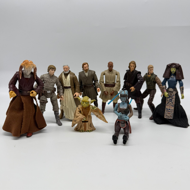Star Wars Mixed Jedi Action Figure Bundle