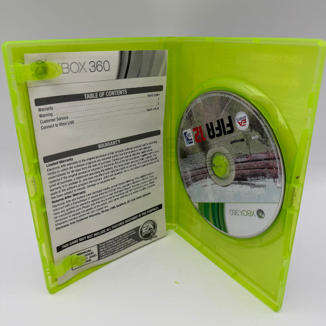 Xbox 360 Fifa 12 Video Game