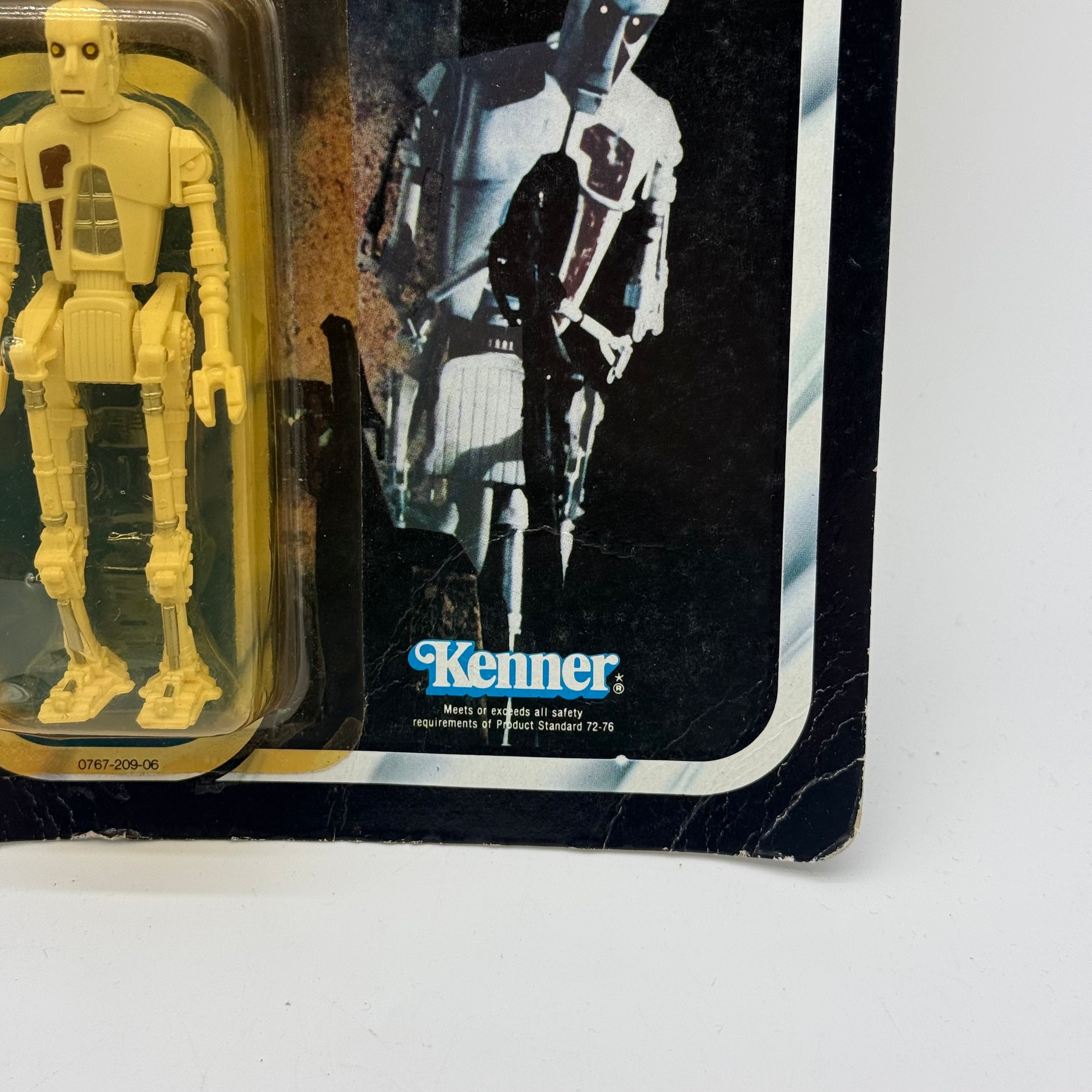 Star Wars Vintage 1984 8D8 Unpunched Carded Figure