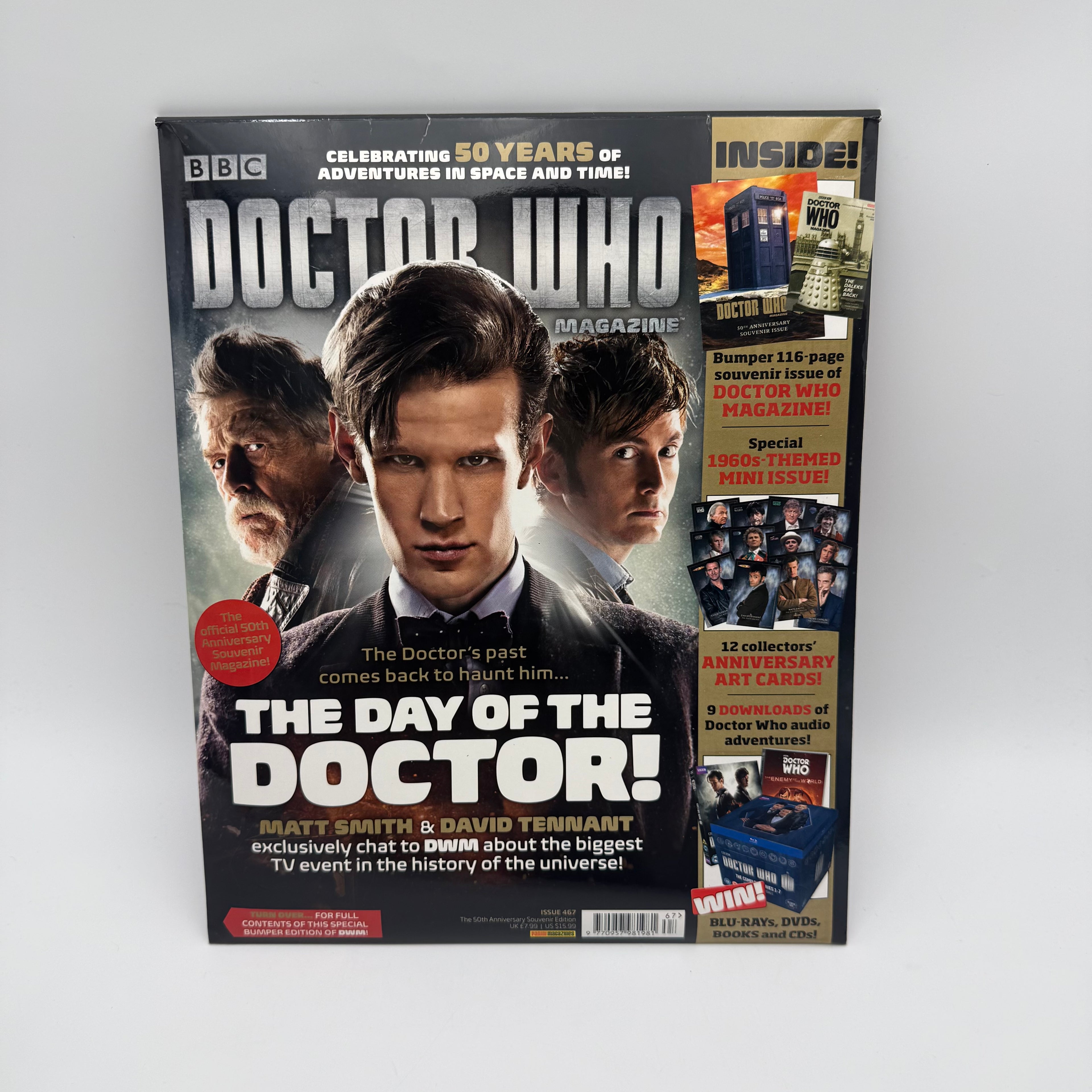 Doctor Who The Day Of The Doctor 50th Anniversary Souvenir Issue Magazine