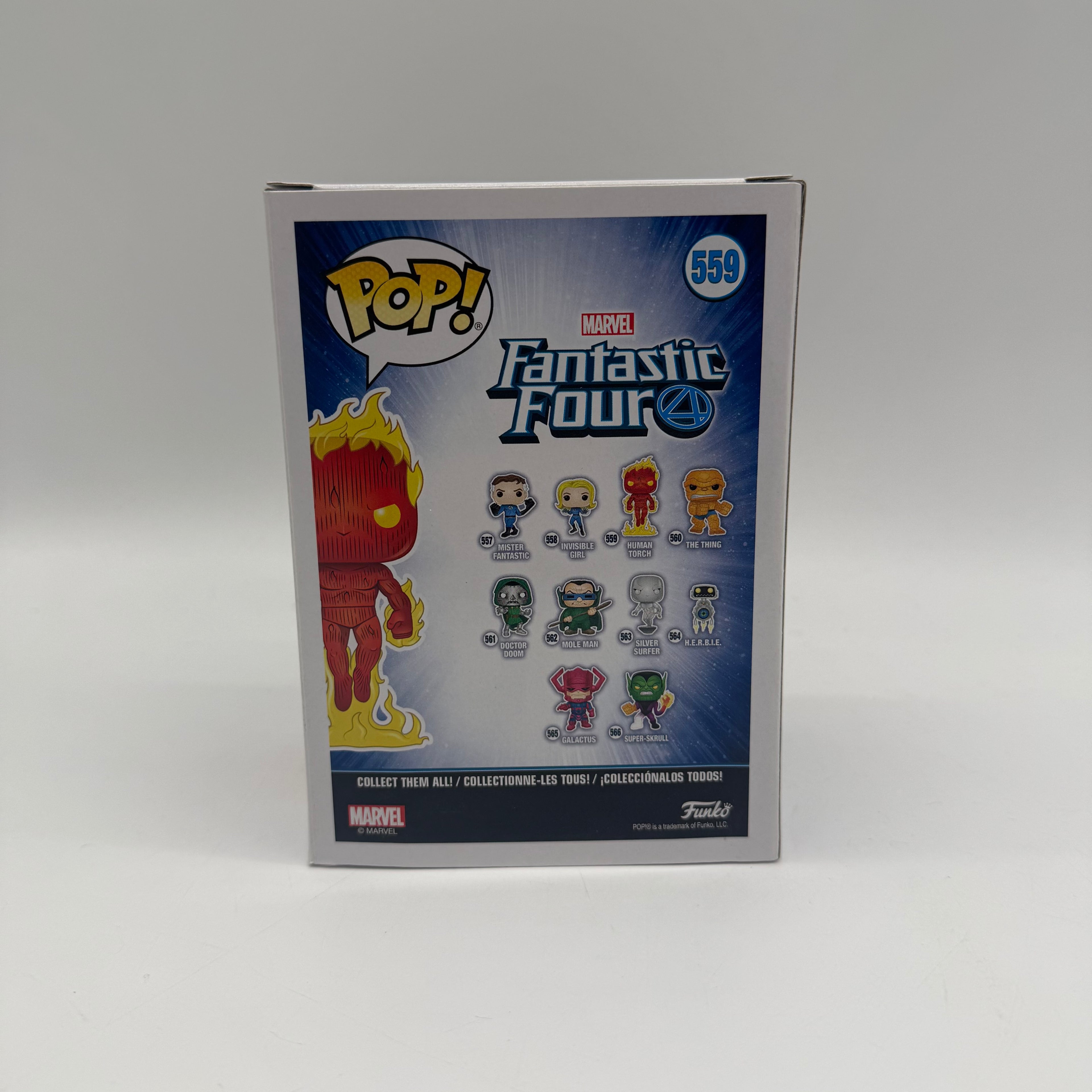 Marvel Fantastic Four 559 Funko Pop Boxed