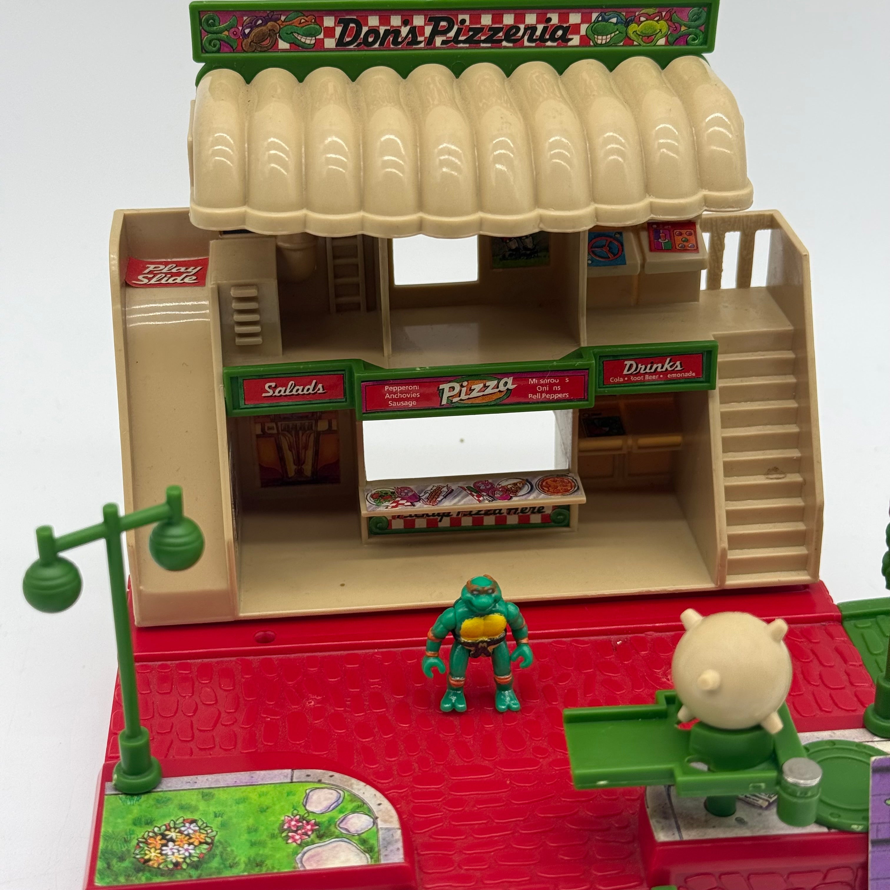 TMNT Turtles Micro Mutants Bodacious Battleset Pizza Wars