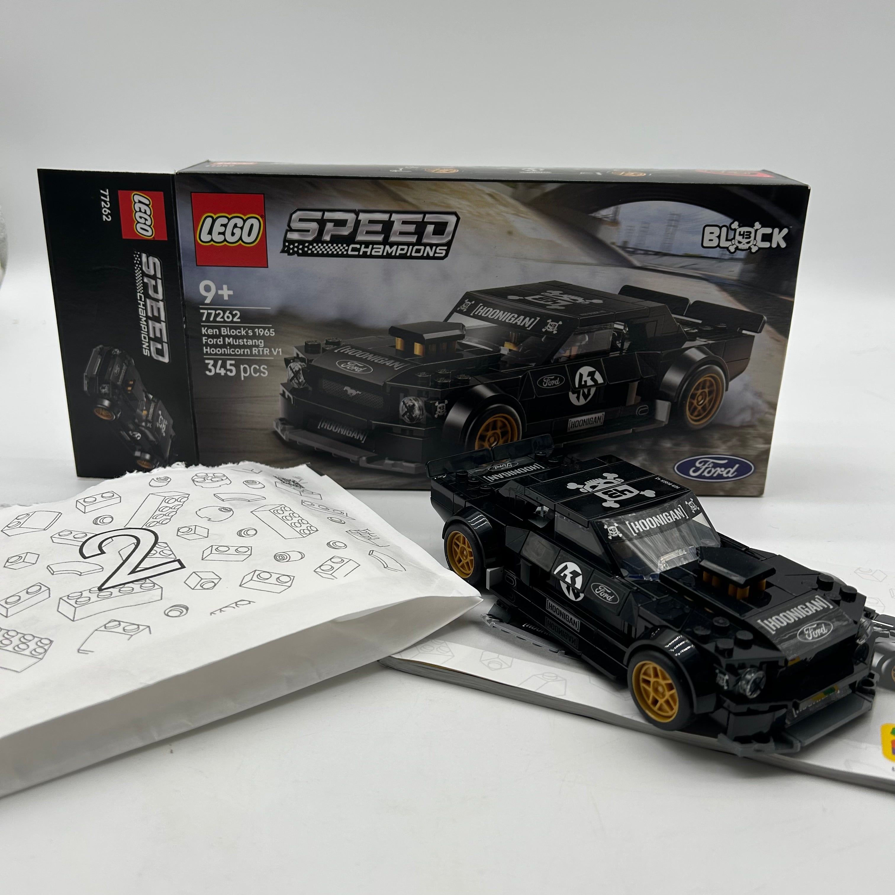 LEGO 77262 Speed Champions Ken Blocks Ford Mustang Boxed Complete